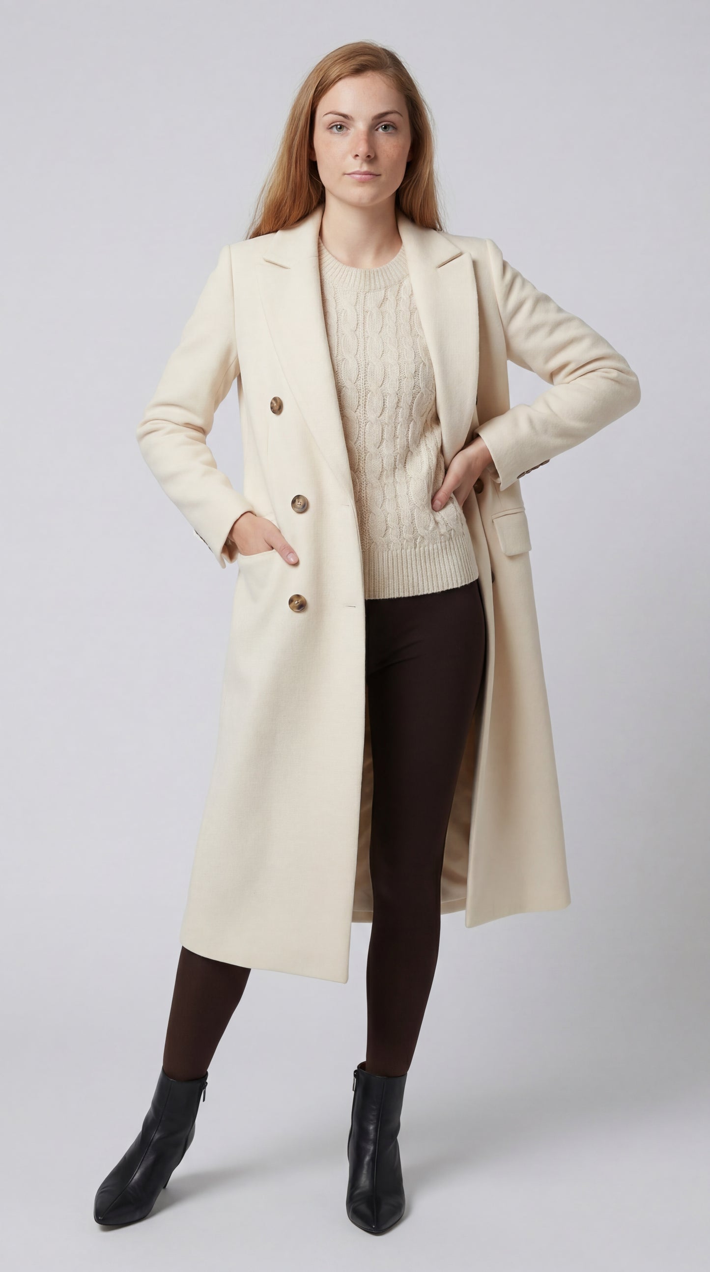 Liorena Dames Jas | Getailleerd | Elegant Ontwerp | Knoopsluiting