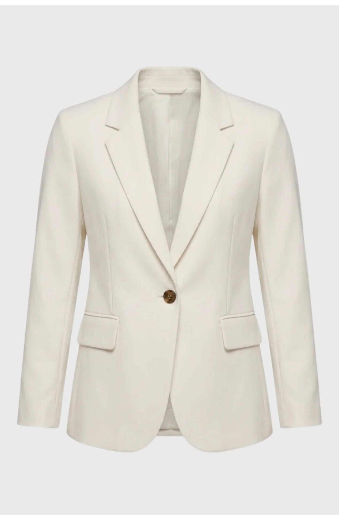 Albane Women's Coats & Jackets | Single Gold Button | Picked Lapel