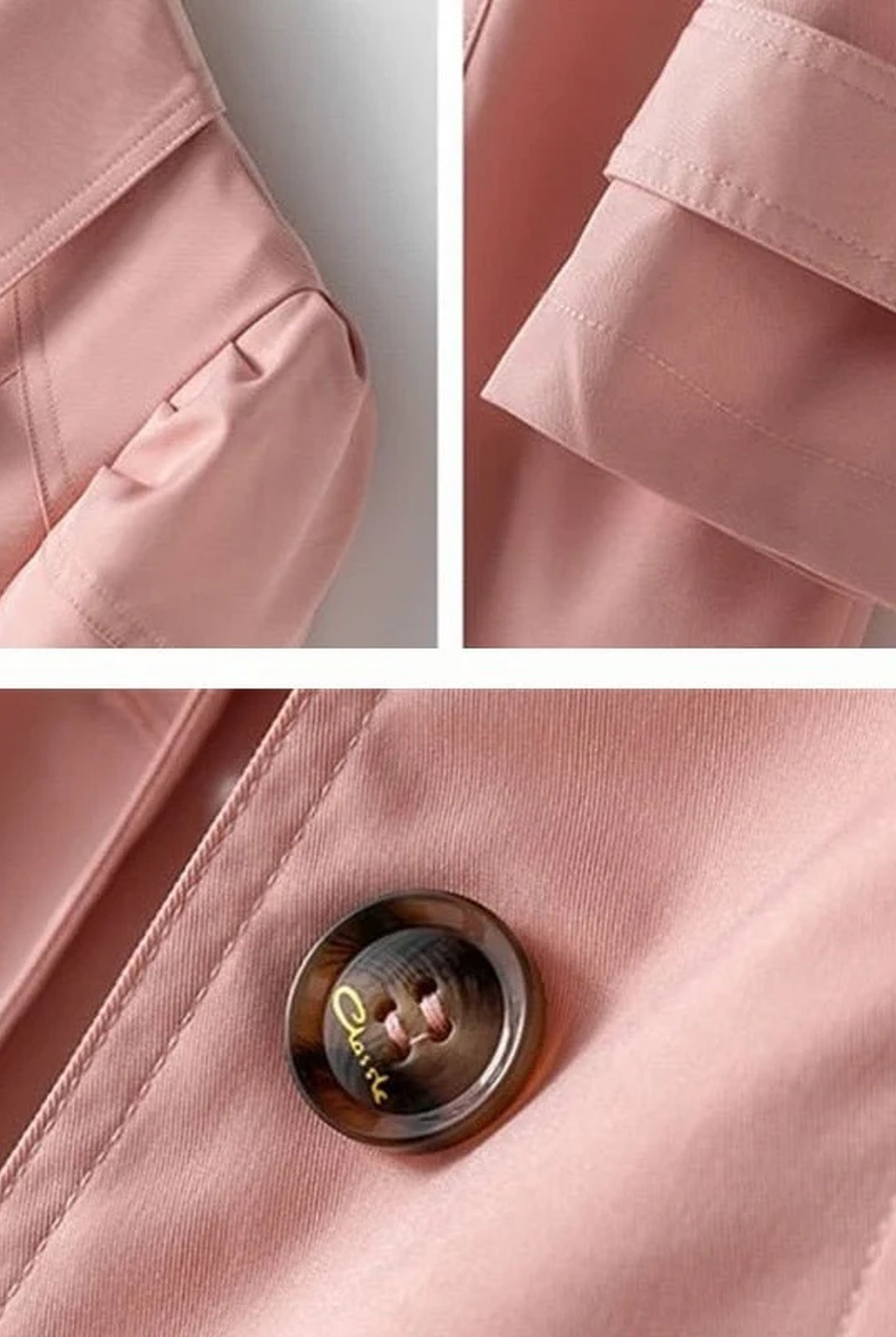 Dalia Dames Jas | Overhemdkraag | Lange Mouwen
