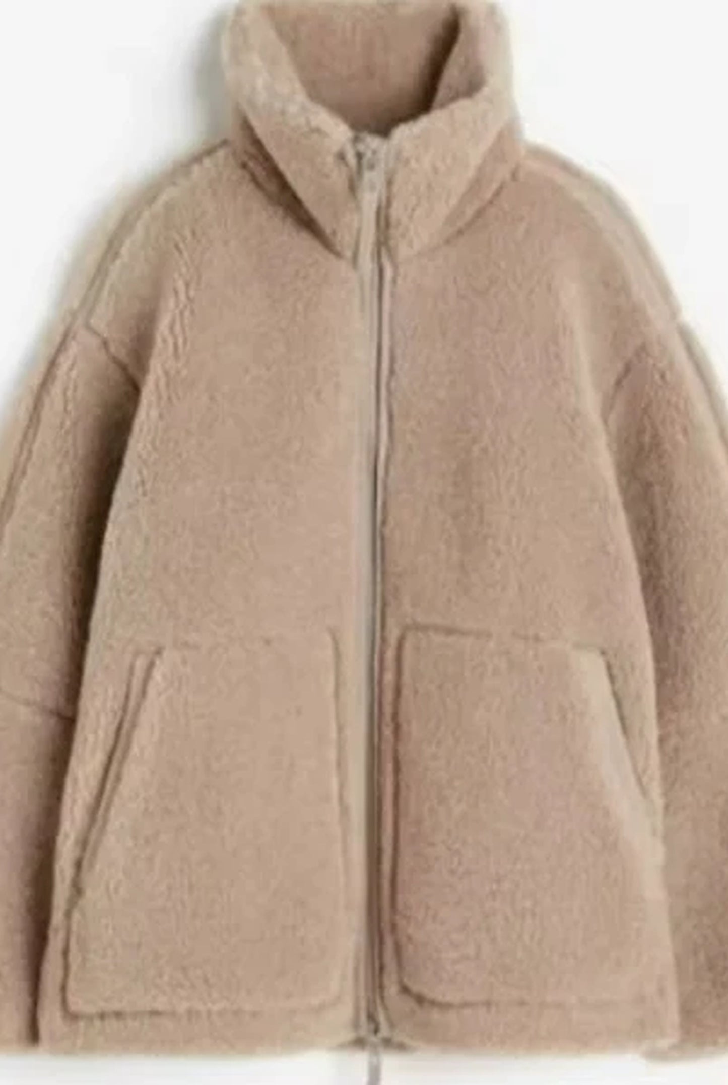 Diana Women's Coat | Oversized Fit | Textured Fabric
