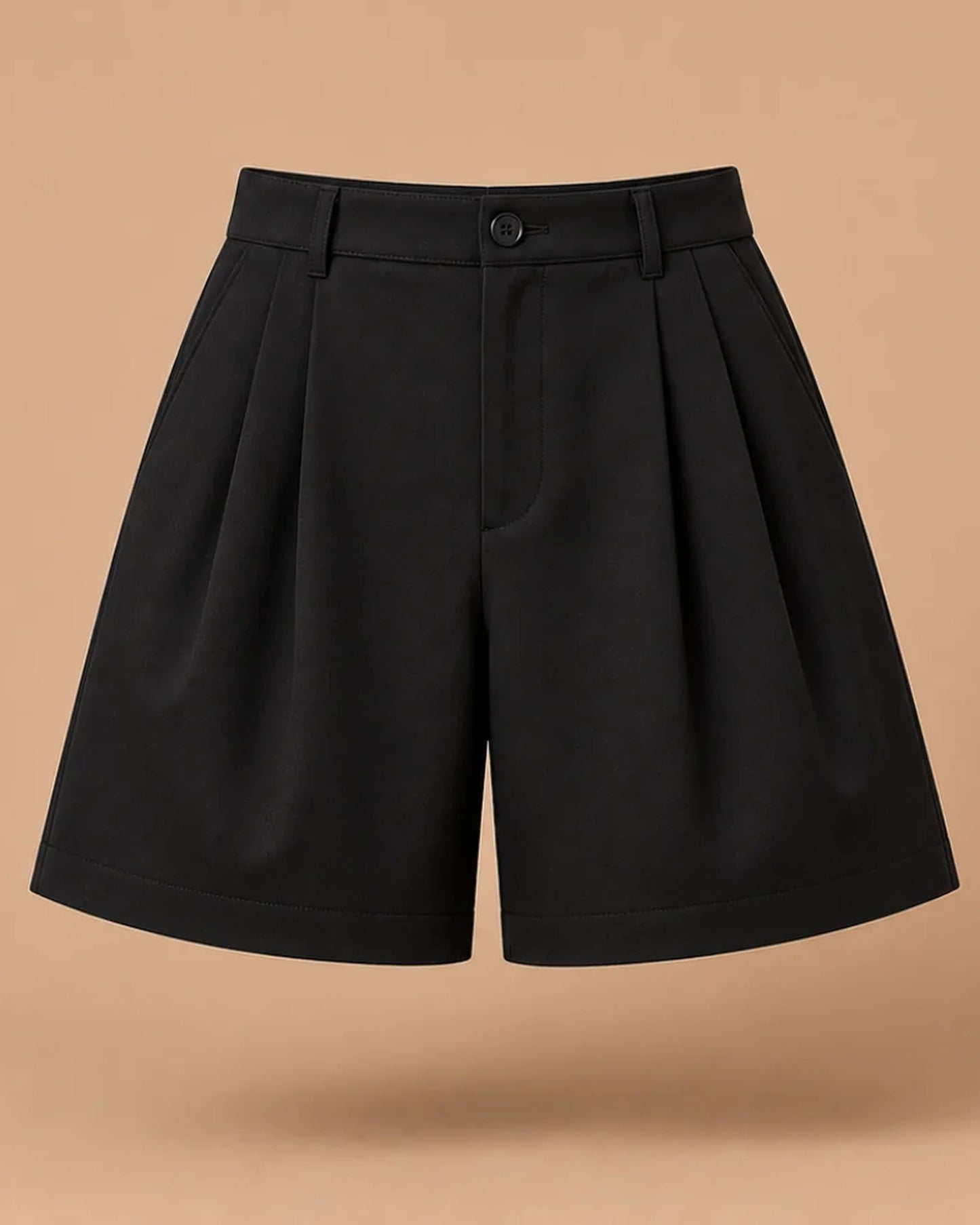 Bruna Dames Short | Tailored Pasvorm | Hoge Taille