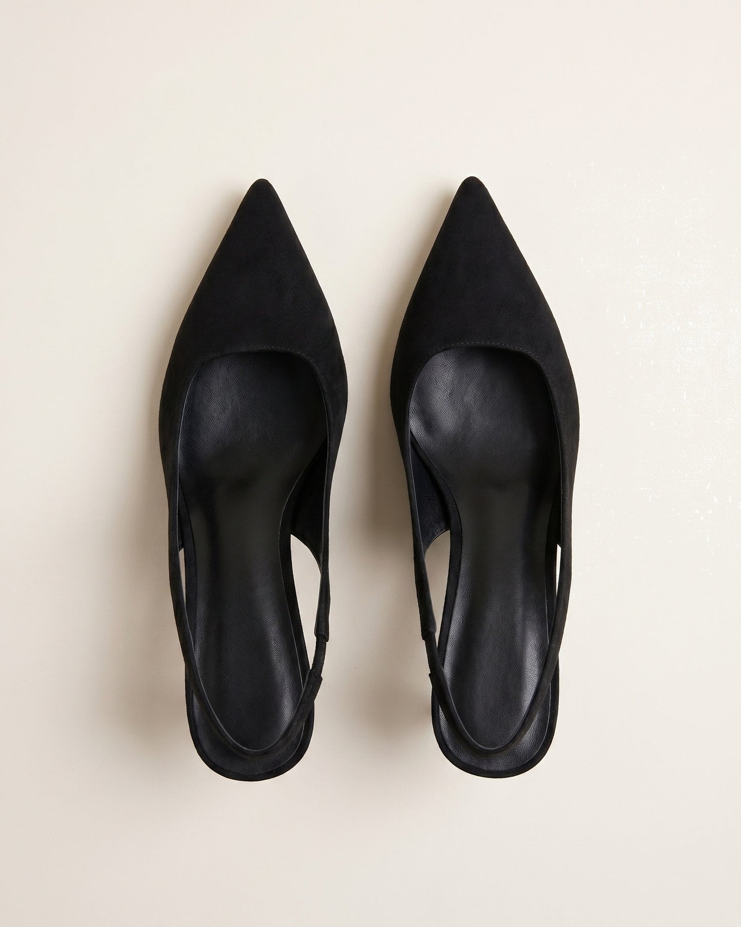 Denise Dames Hakken | Slingback Hæl | Spidse Snude