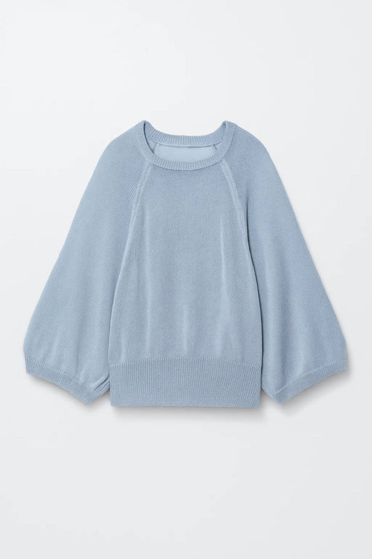 Dahlia Trui Dames | Wijde Mouwen Ronde Hals 0