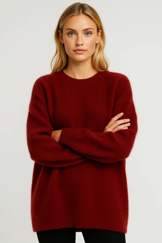 Daria Dames Trui | Losvallend | Minimalistisch | Ronde Hals 1