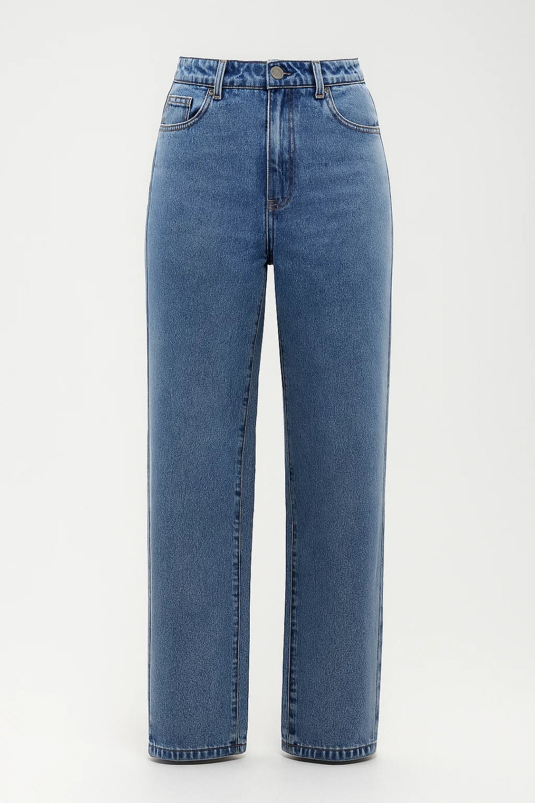 Daria Damesjeans | Rechte Pasvorm | Hoge Taille | Klassieke Stijl 2