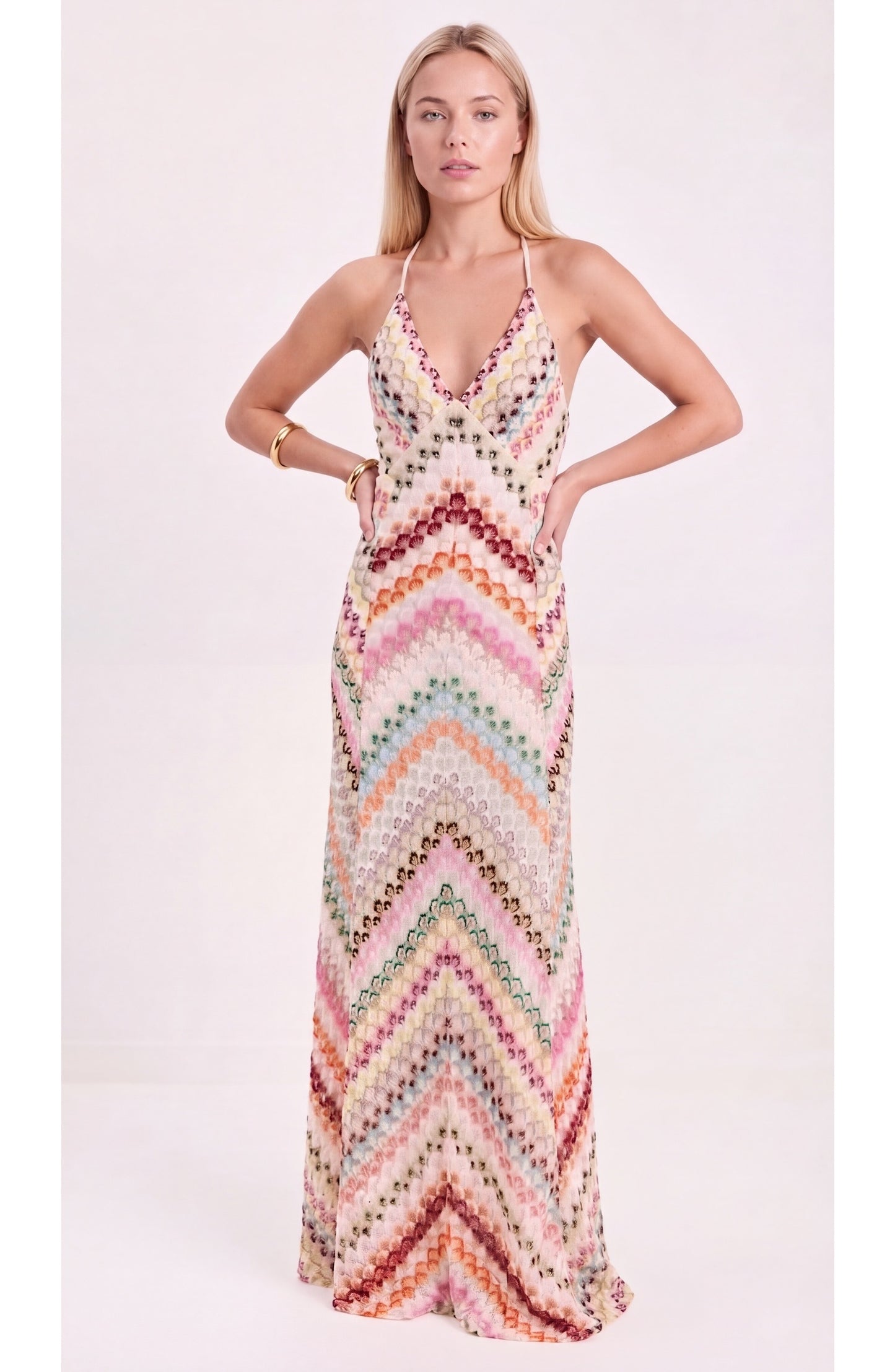 Dames Maxi Jurk | Elegante Lange Jurk | Tijdloze Stijl