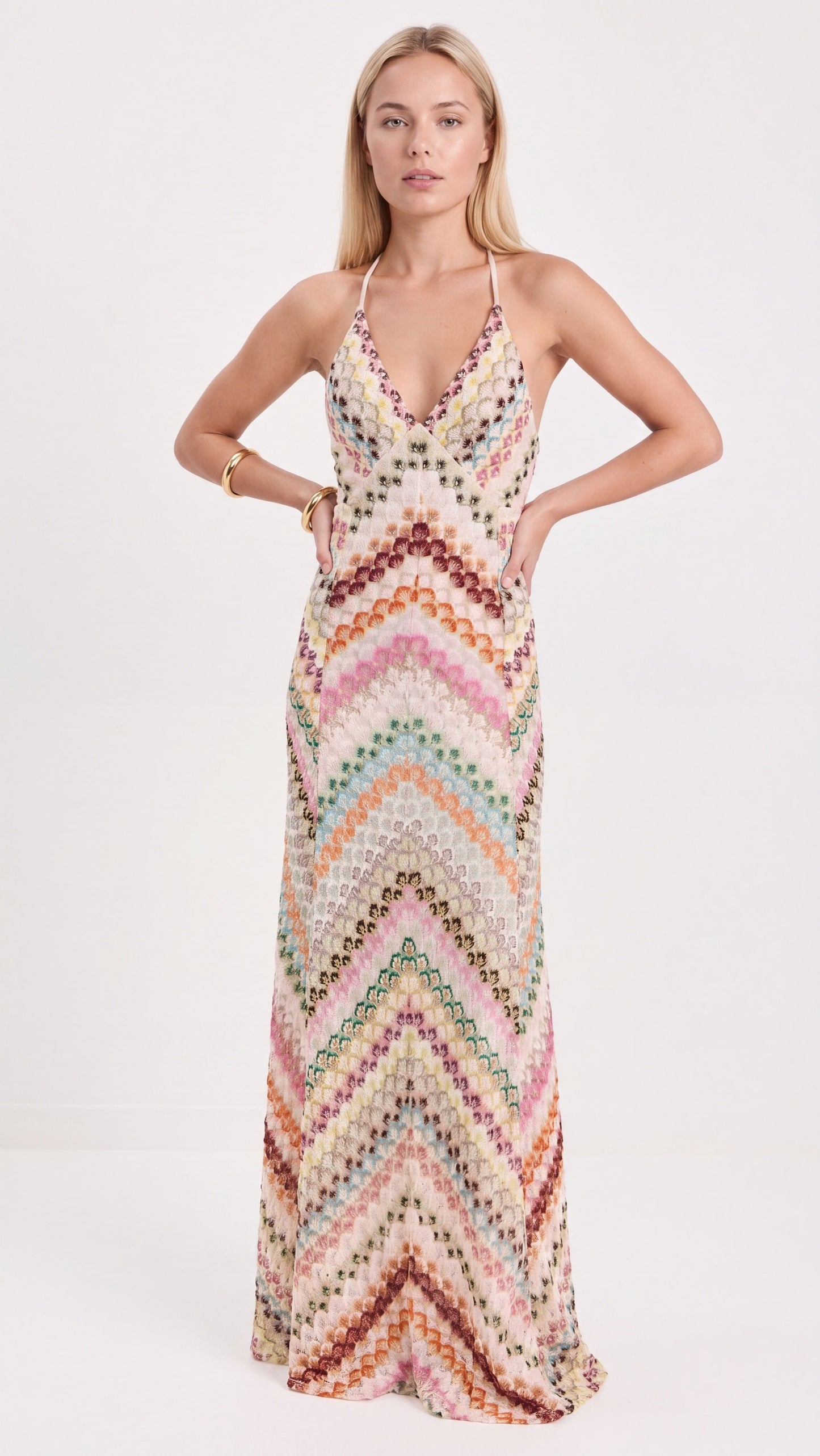 Dames Maxi Jurk | Elegante Lange Jurk | Tijdloze Stijl