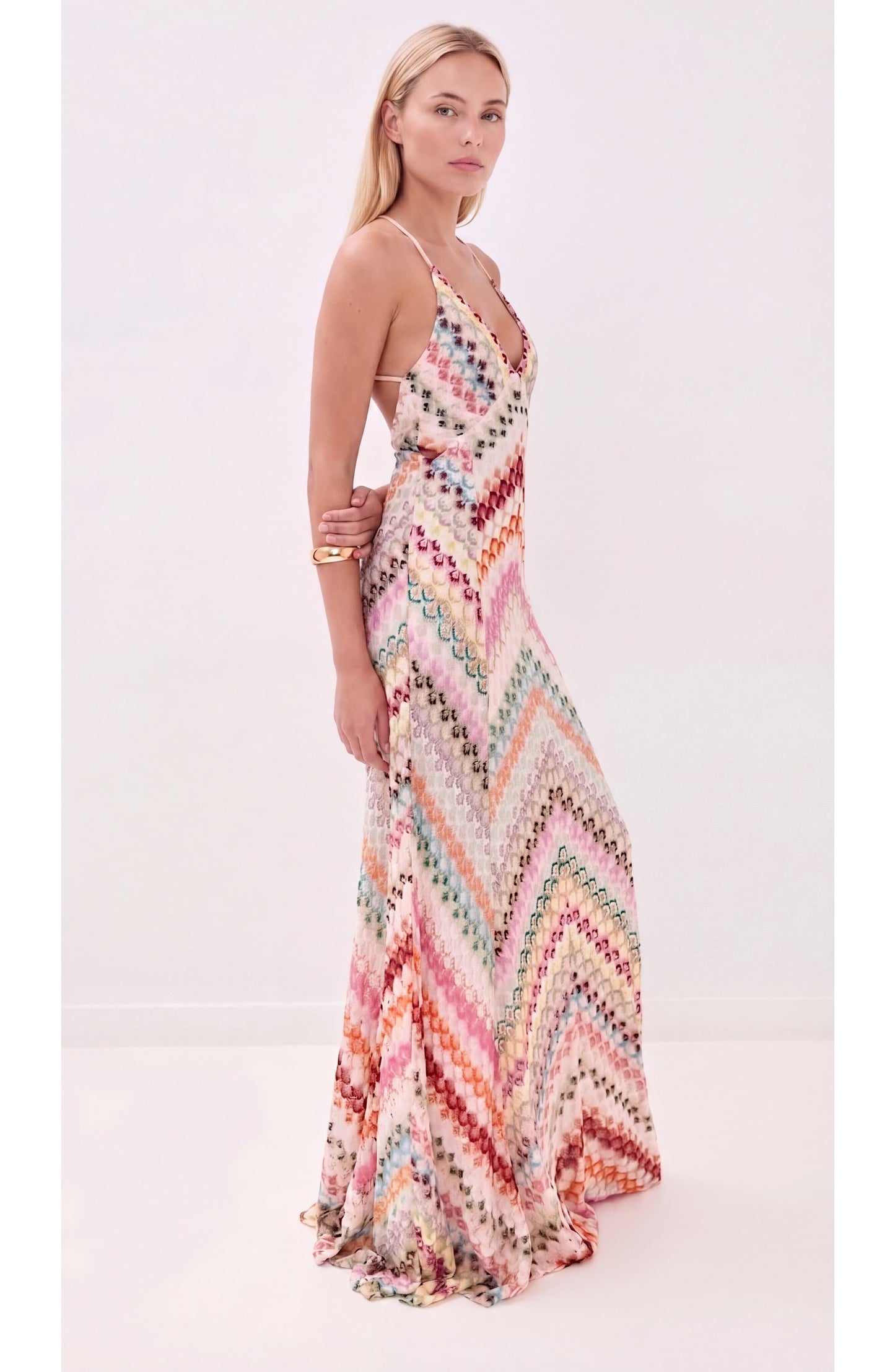 Dames Maxi Jurk | Elegante Lange Jurk | Tijdloze Stijl