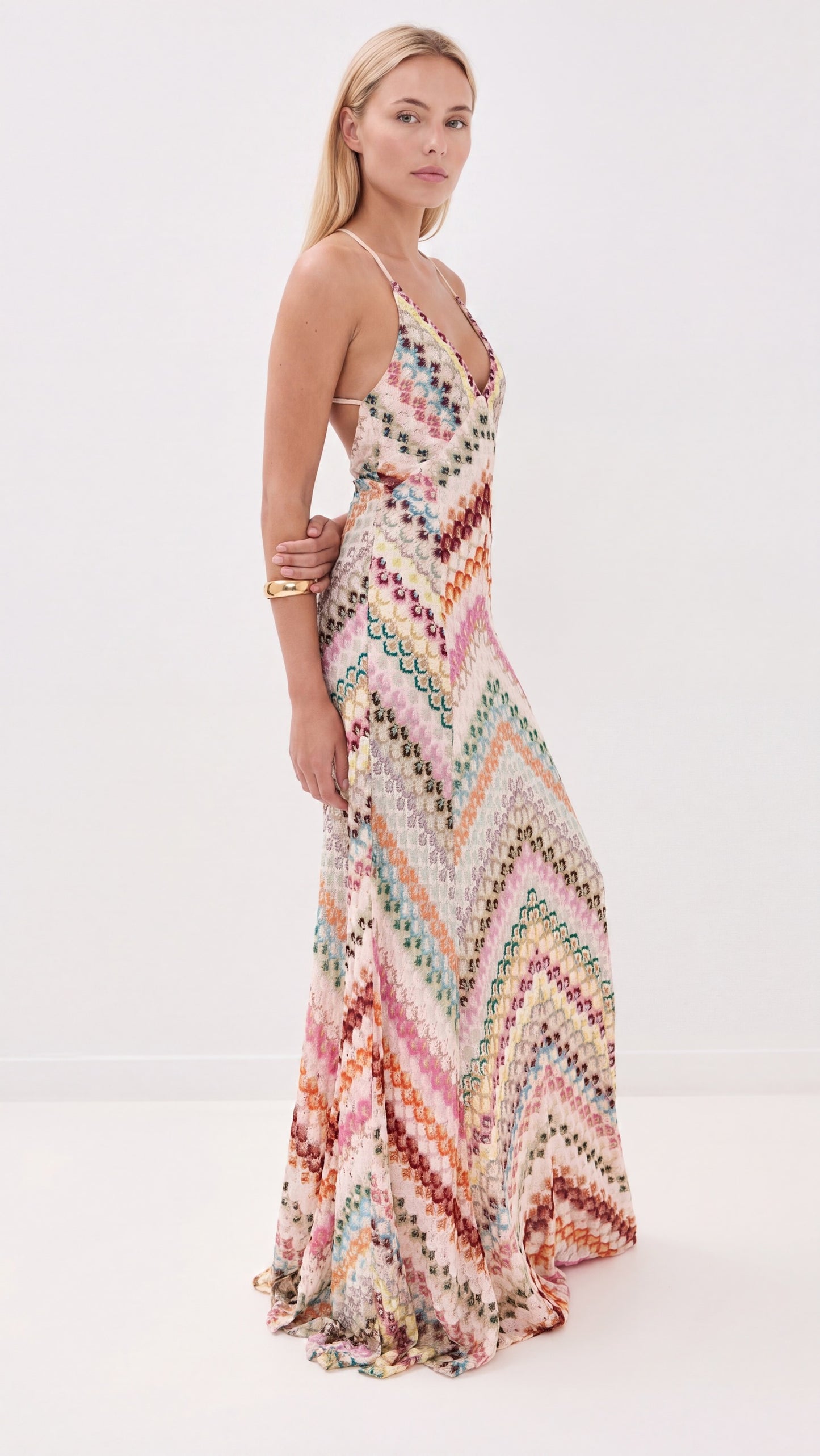 Dames Maxi Jurk | Elegante Lange Jurk | Tijdloze Stijl
