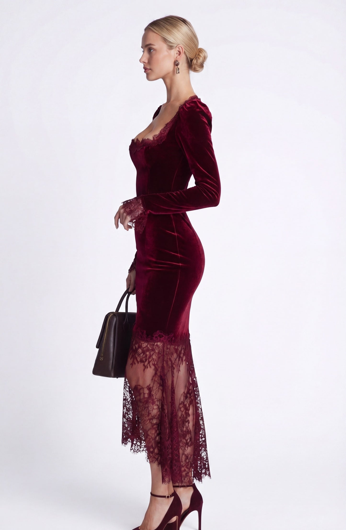 Blanche Dames Maxi Jurk | Elegante Lange Jurk | Tijdloze Stijl