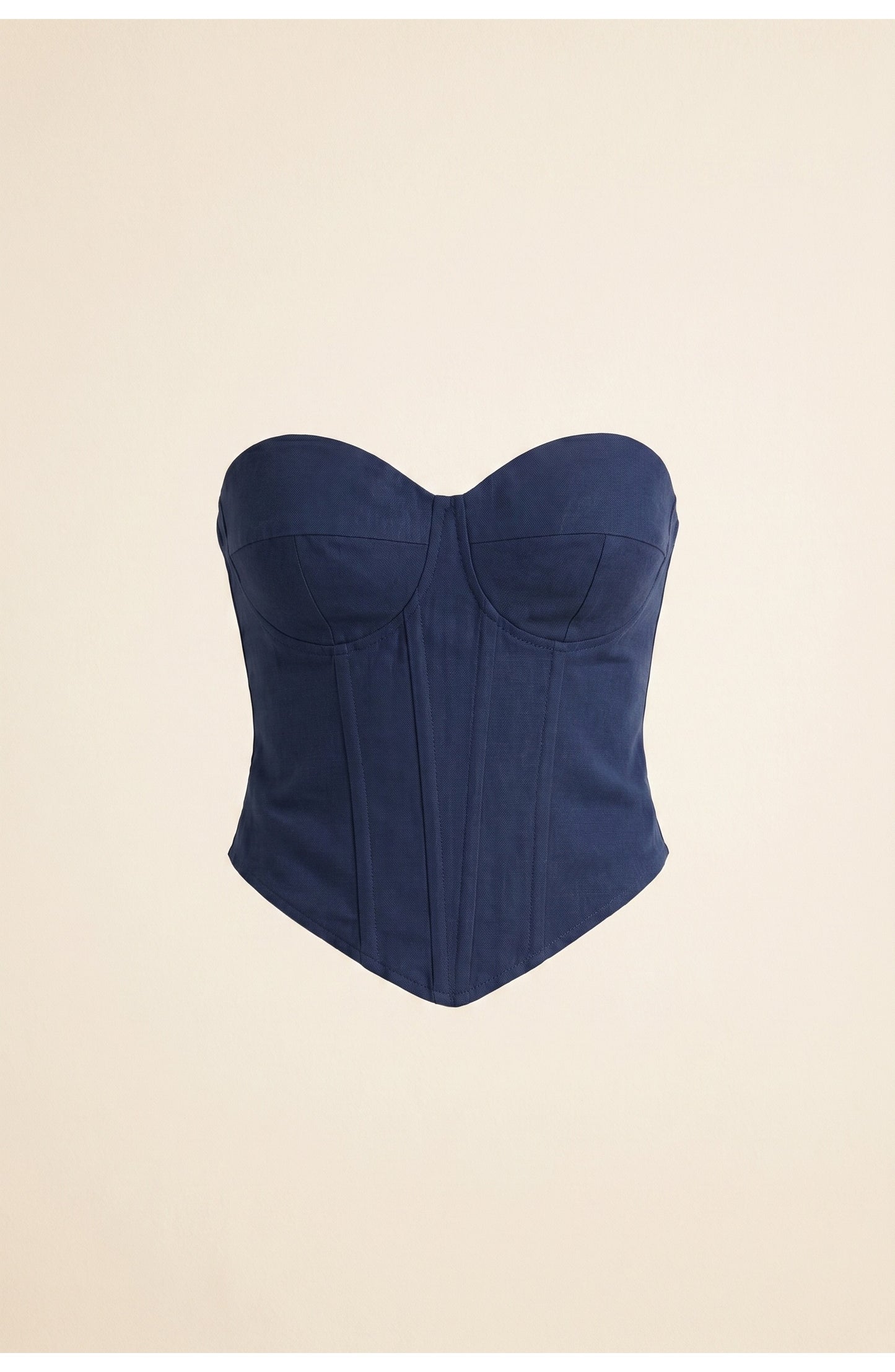 Daniella Women's Corset Top | Strapless Bandeau Neckline | Structured Bodice