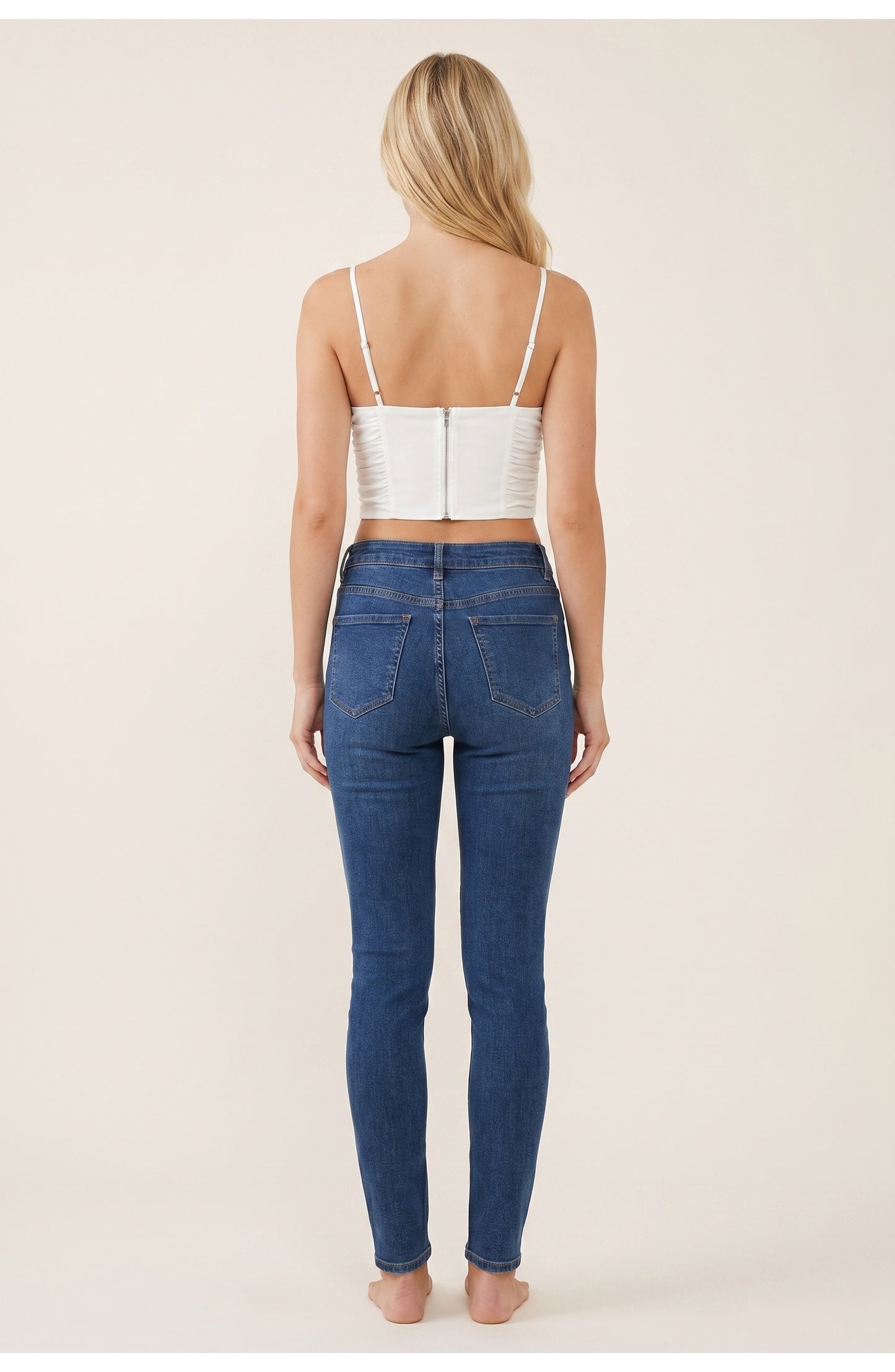 Women's Top | Straight Neckline | Ruched Sides
