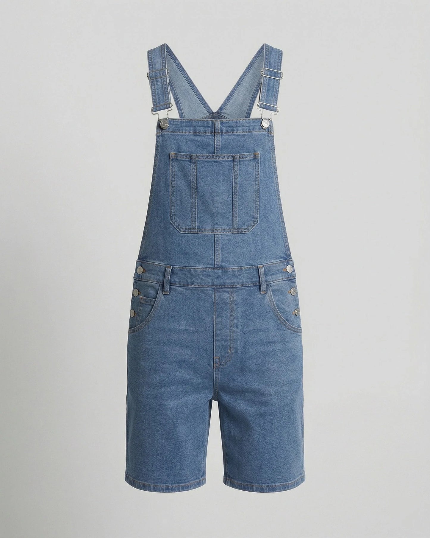 Ernesto Heren Short | Denim Materiaal | Verstelbare Schouderband