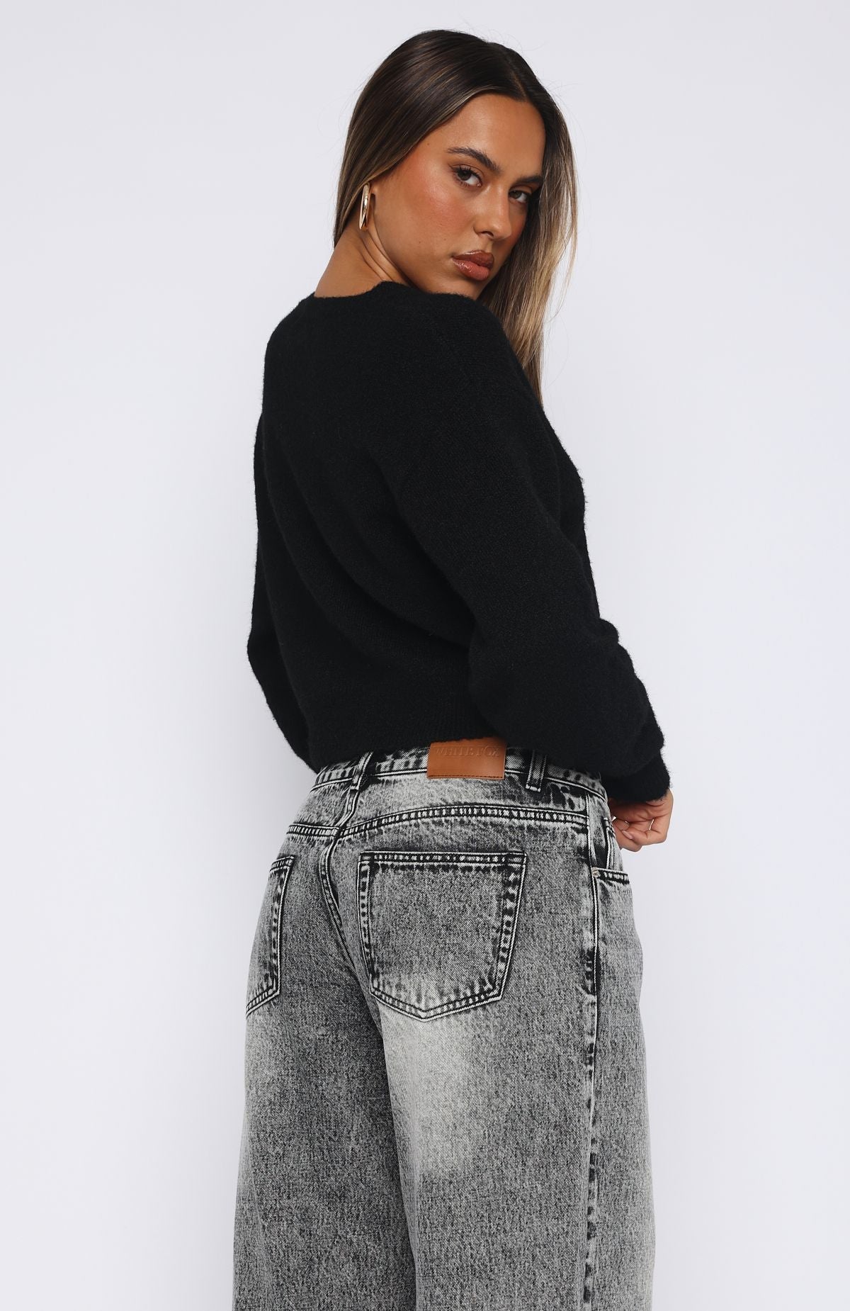 Feline Cardigan Dames | Hoogsluitend en Cropped met Knoopsluiting