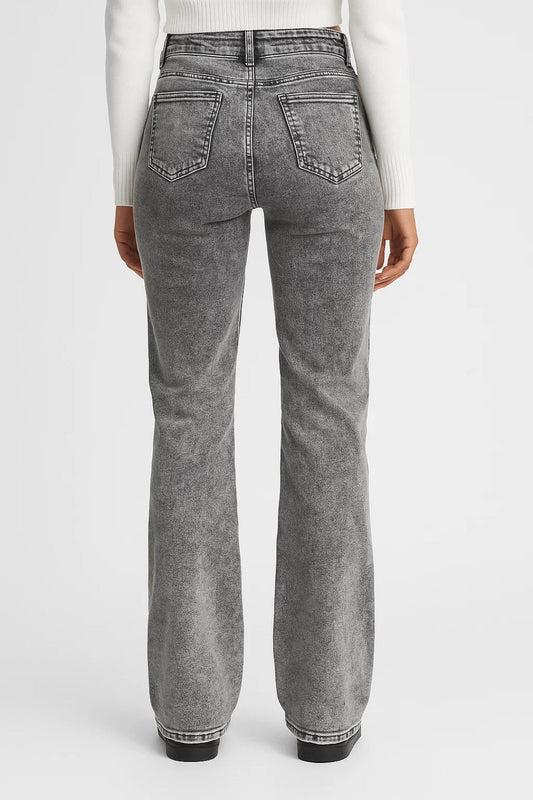 Fiorenza Flared Jeans Dames | Hoge Taille | Vintage Wassing | Licht Uitlopend 1