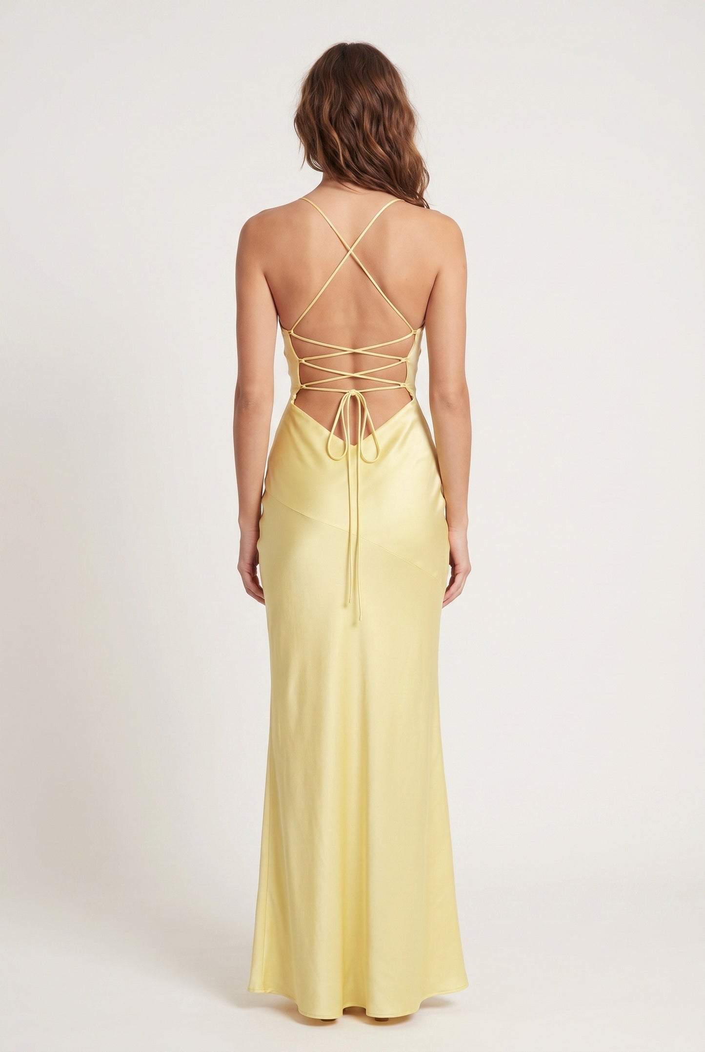 Jennifer Dames Maxi Jurk | Open Rug Design | Hoge Split