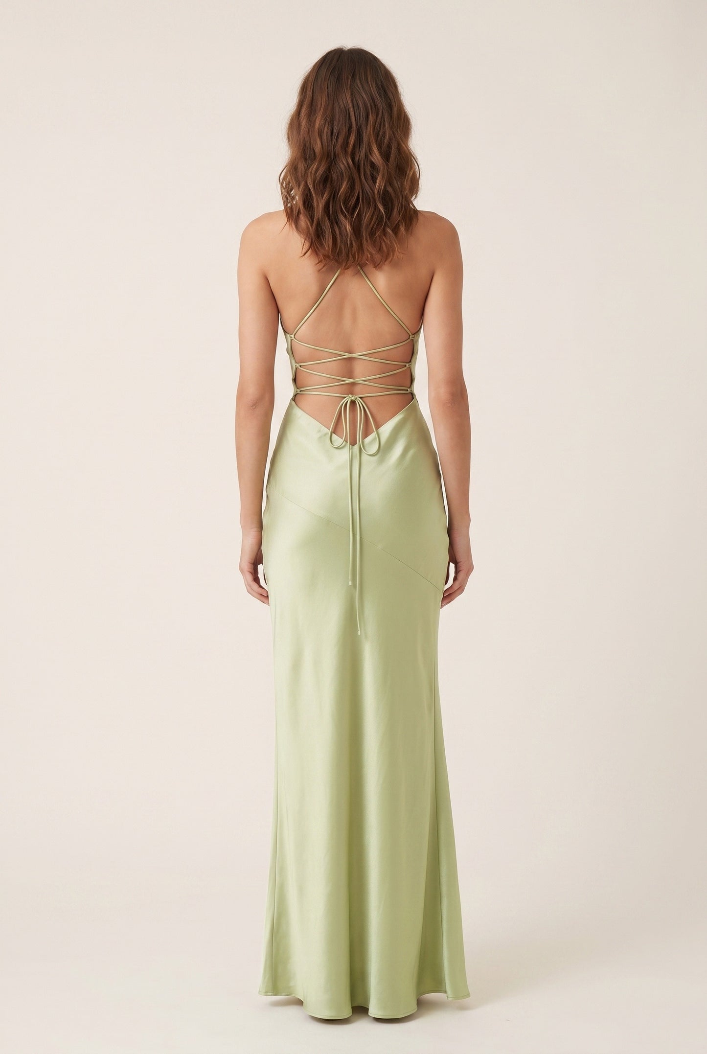 Jennifer Dames Maxi Jurk | Open Rug Design | Hoge Split