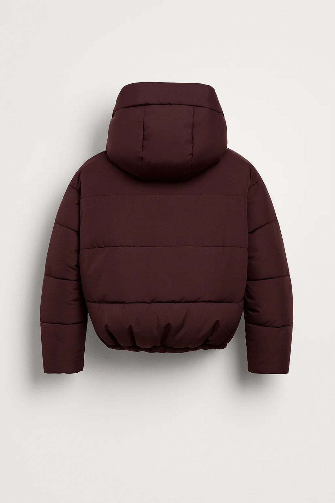 Giovanna Dames Jas Winter | Korte Puffer | Minimalistisch Ontwerp | Brede Capuchon 1