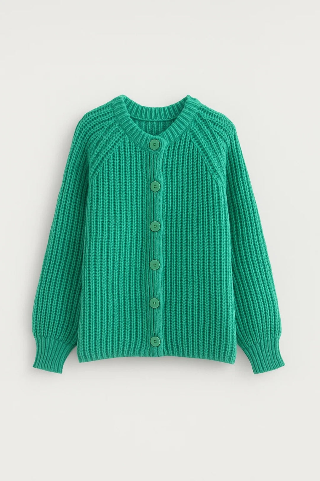 Giulia Gebreid Vest Dames | Grof Gebreid | Met Doorlopende Knoopsluiting | Comfortabel 3