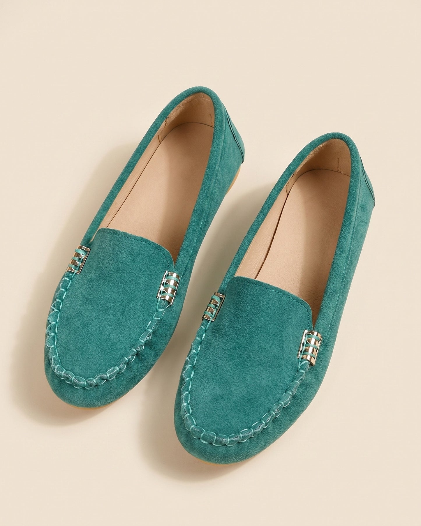 Émilienne dames loafers | Dekoreret metaldetalje