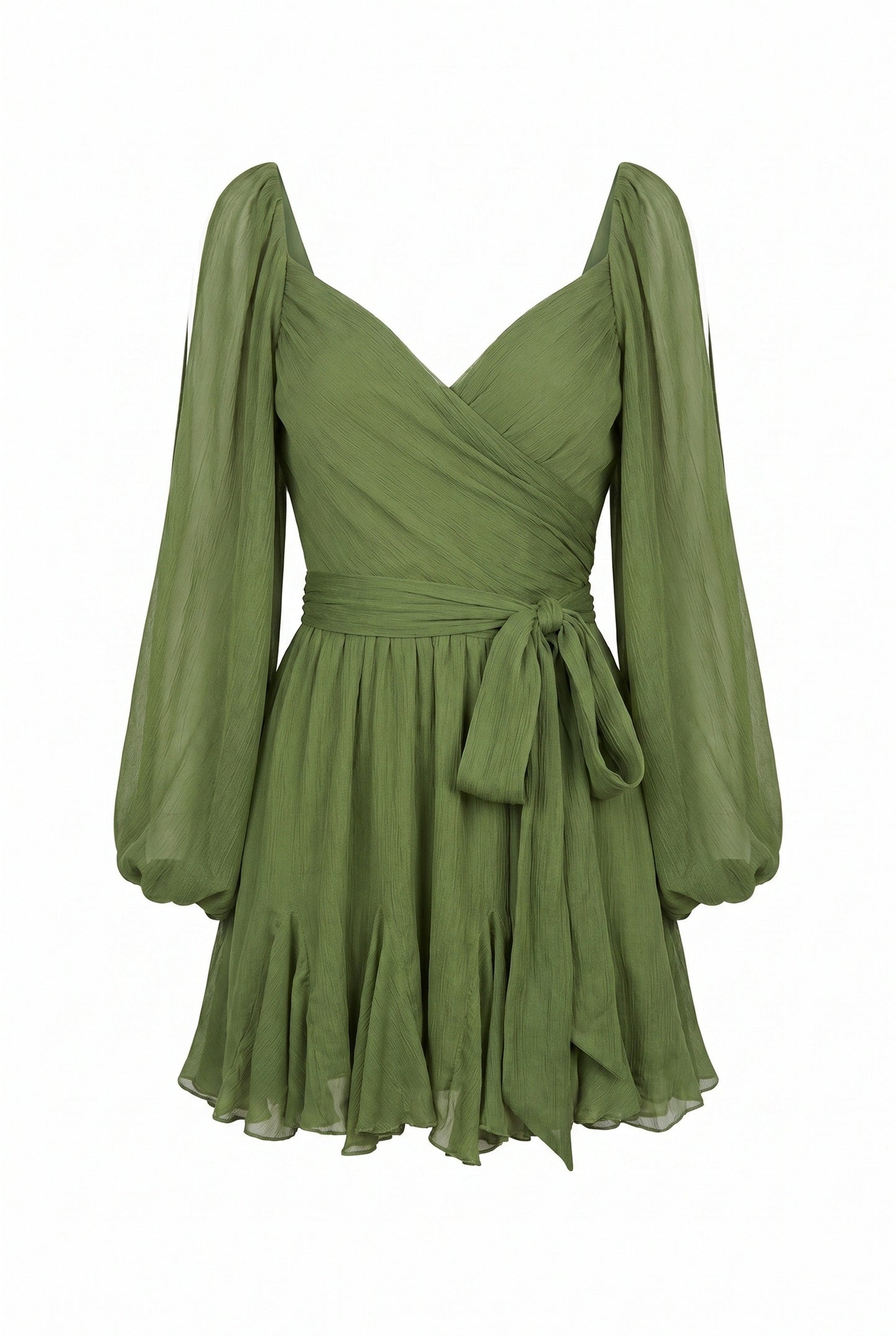 Chantal Women's Mini Dress | Off-Shoulder Sleeves | Pleated Skirt