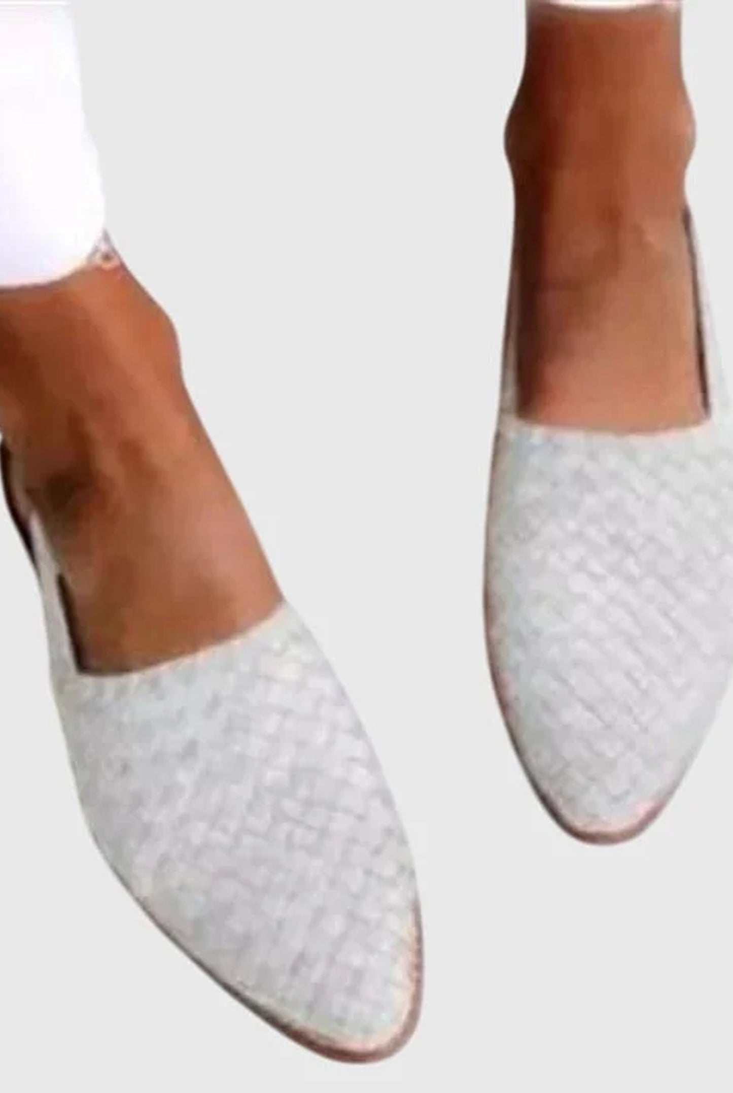 Concetta Dames Schoenen | Gevlochten Textuur | Loafer Silhouet