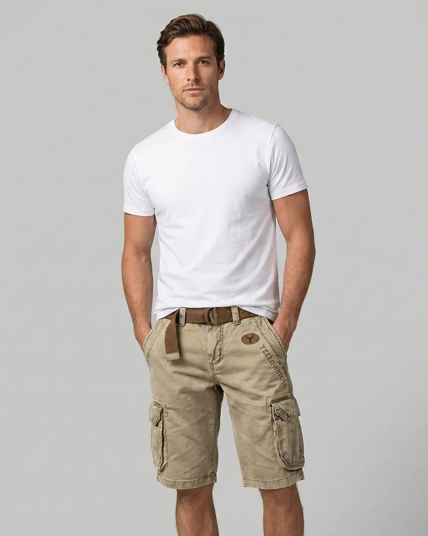 Raffaele Heren Short | Cargozakken | Verstelbare Riem