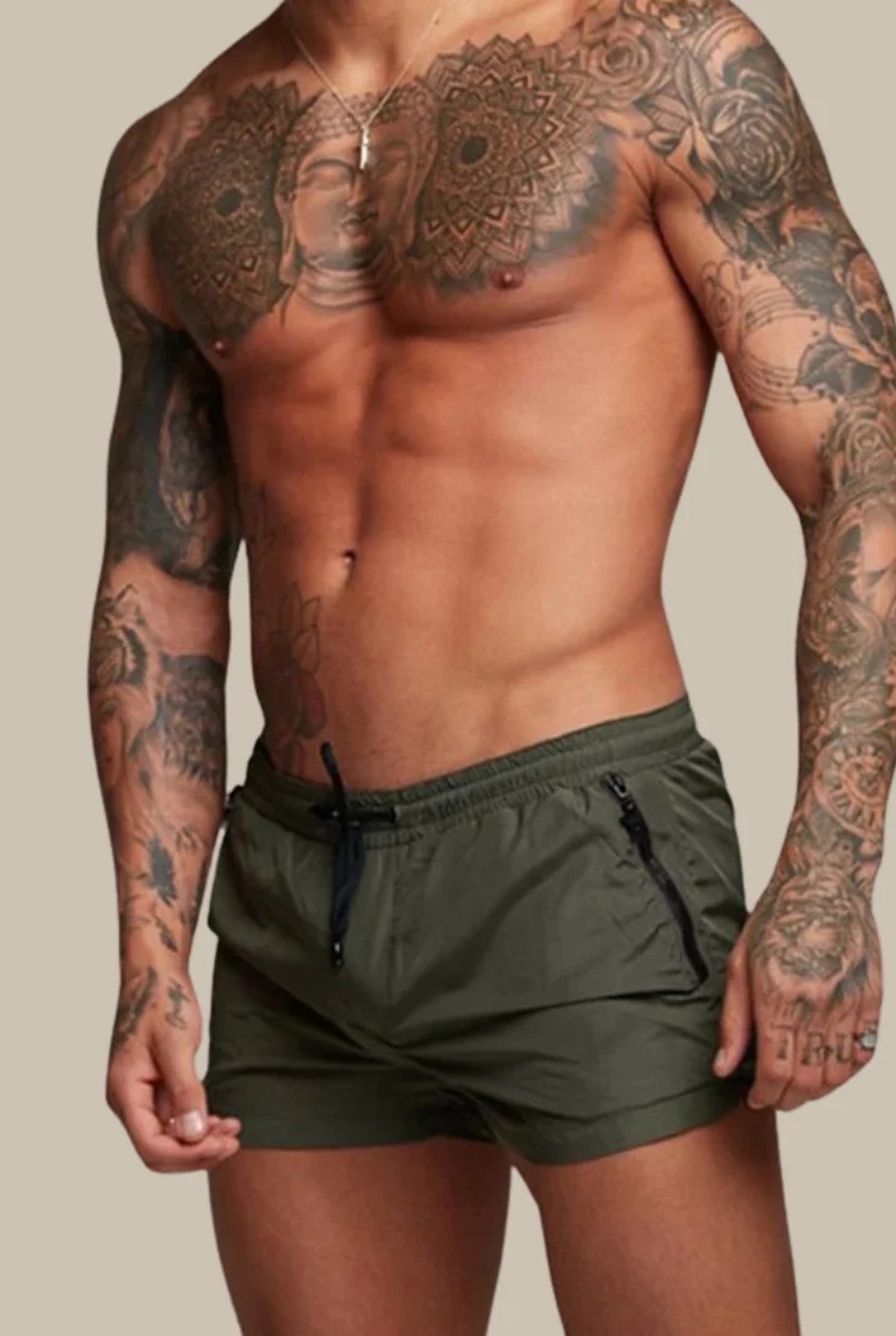 Patrizio Heren Zwembroek | Korte Lengte | Elastische Taille