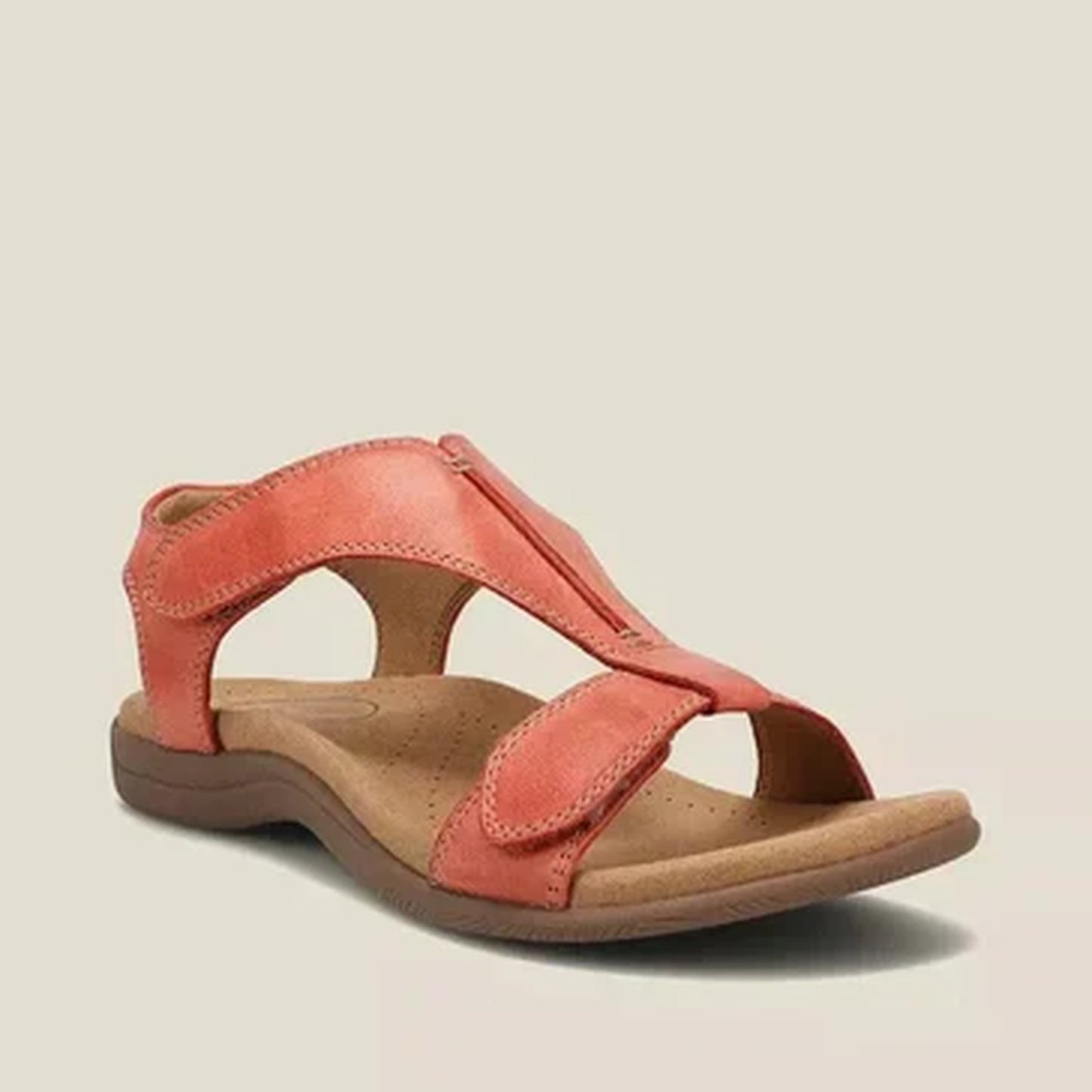 Gaëlys Dames Orthopedische Sandalen | Elastische T-Band | Contoured Voetbed