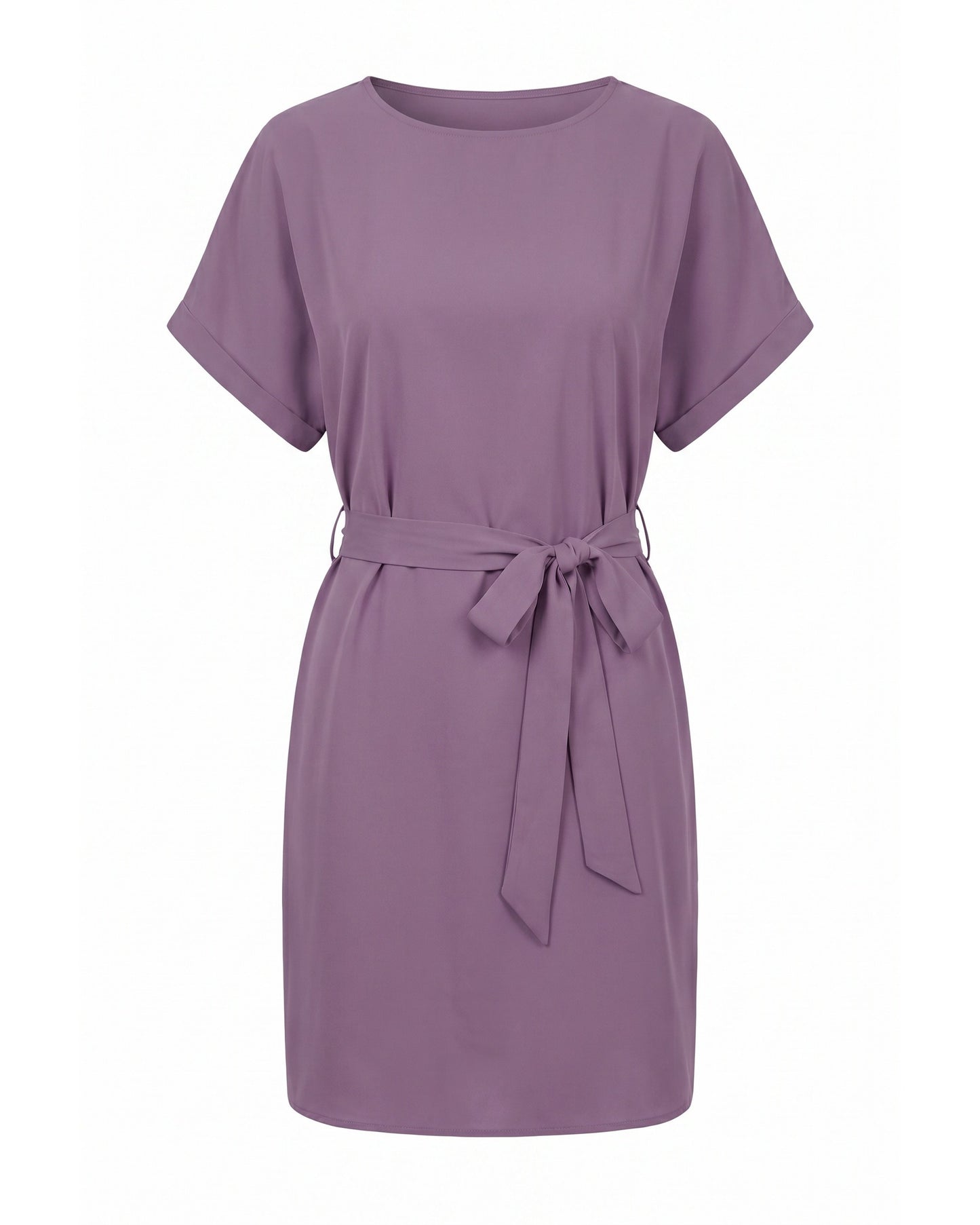Louisiana Women's Mini Dress | Belt with Bow | Short Kimono Sleeves