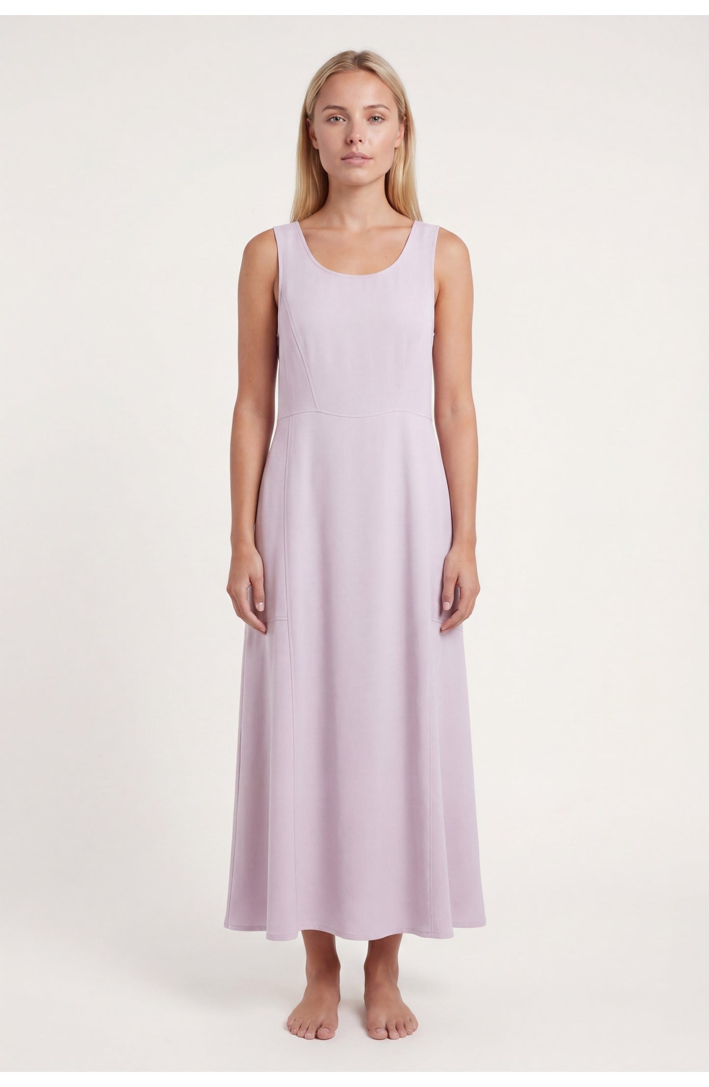 Nadia Women's Midi Dress | Sleeveless | Loose Fit