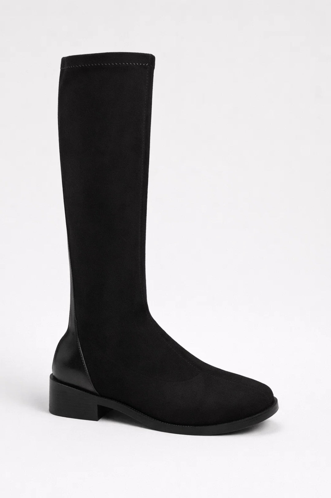 Lia Dames Laarzen | Rechte Pasvorm | Kniehoog Model | Instap Sluiting 1