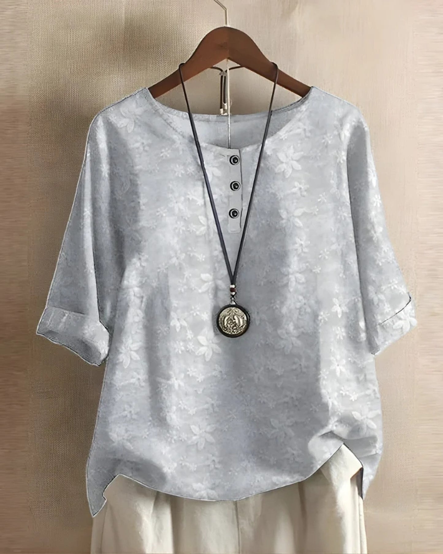 Cornelia Dames Top | Polkadot Print | Ballonmouwen