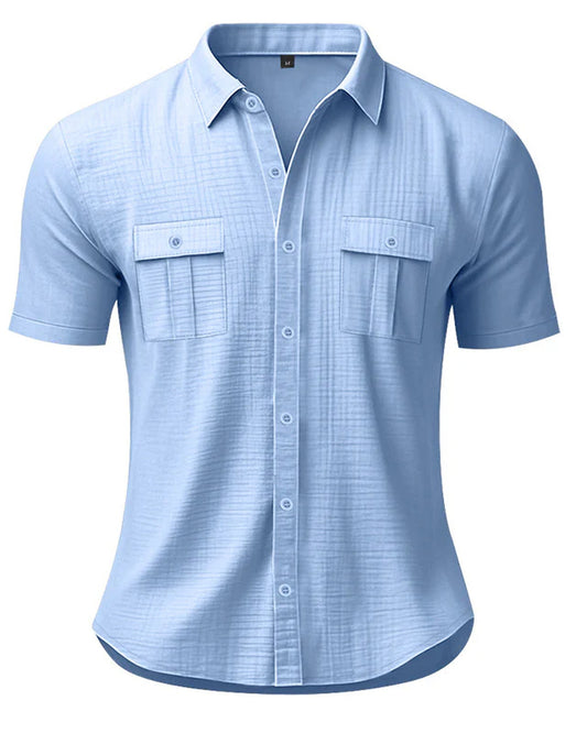 Gianmarco Heren Short | Korte Mouwen | Borstzakken