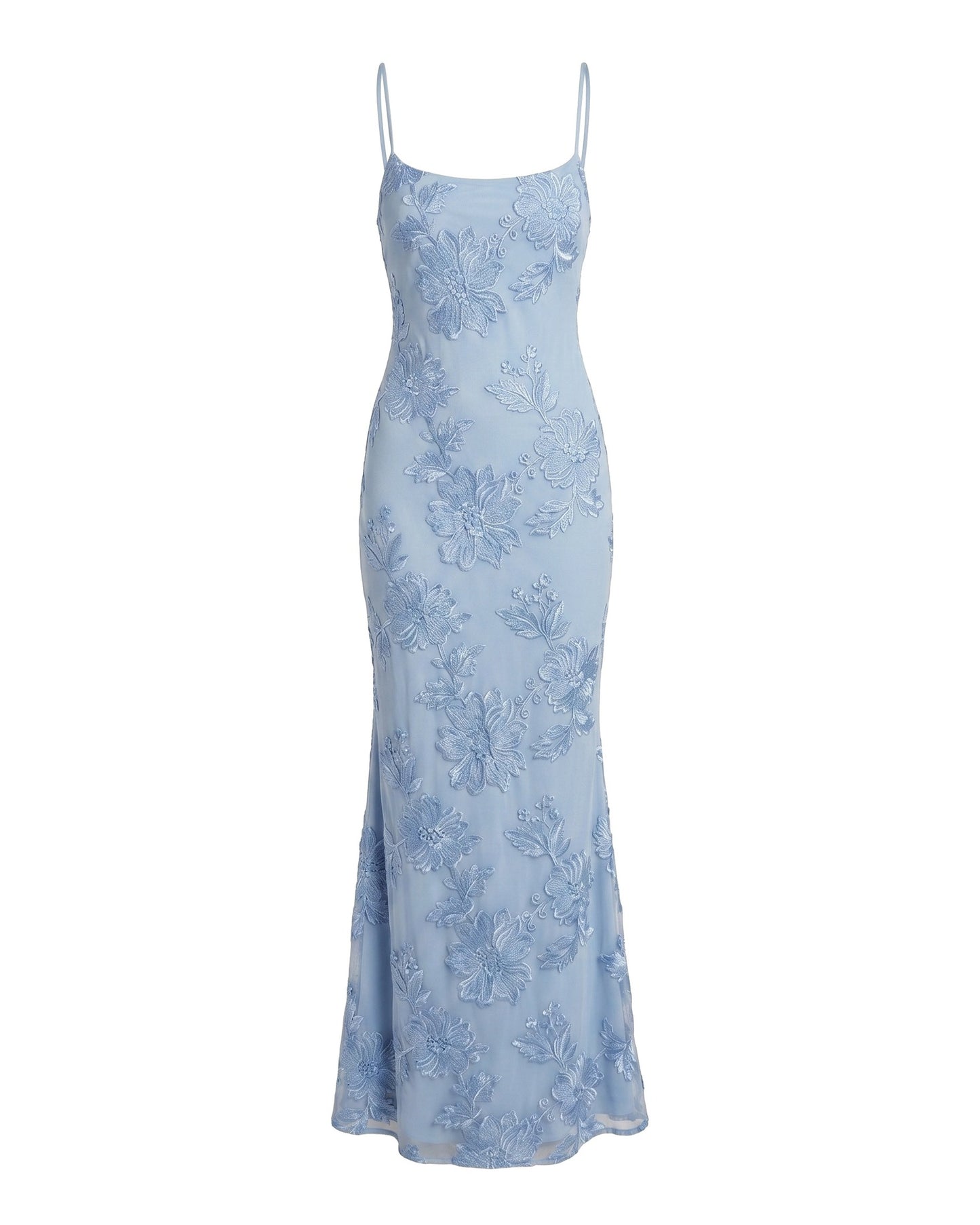 Miriam Dames Maxi Jurk | Vierkante Hals | Bloemenprint