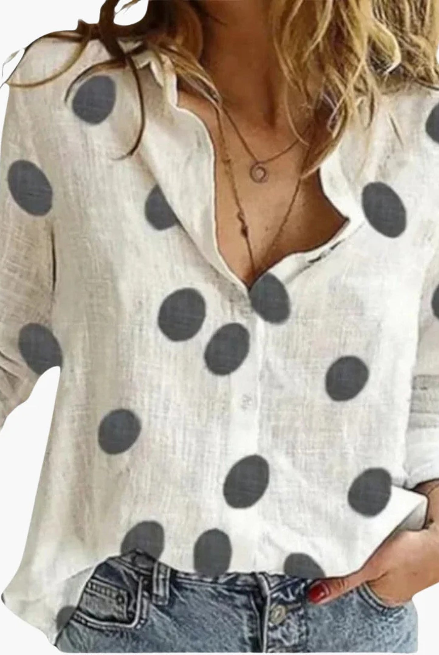 Doulceline Dames Blouse | Patronen | Overhemdkraag