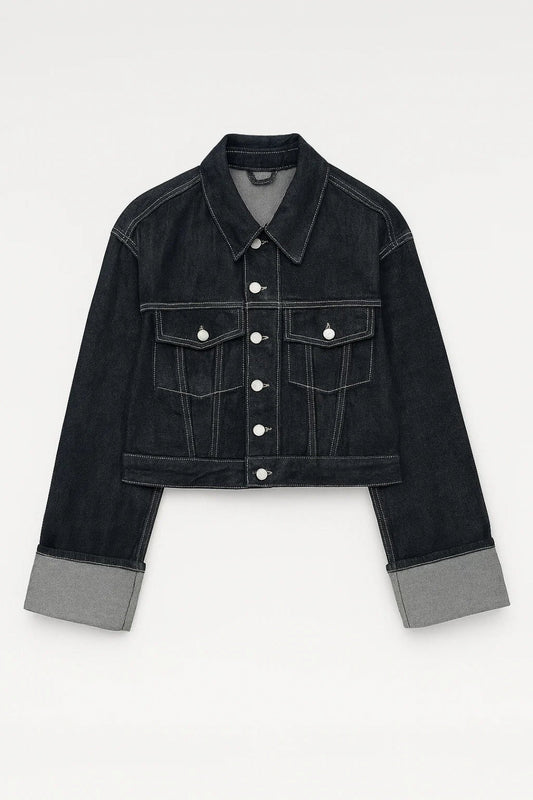 Livia Dames Set | Getailleerd Jack | Wijde Pijpen | Structuurdetails 1