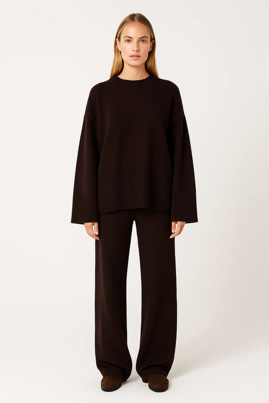 Livia Loungewear Set Dames | Relaxte Pasvorm | Tweedelig Ontwerp | Zachte Structuur 0