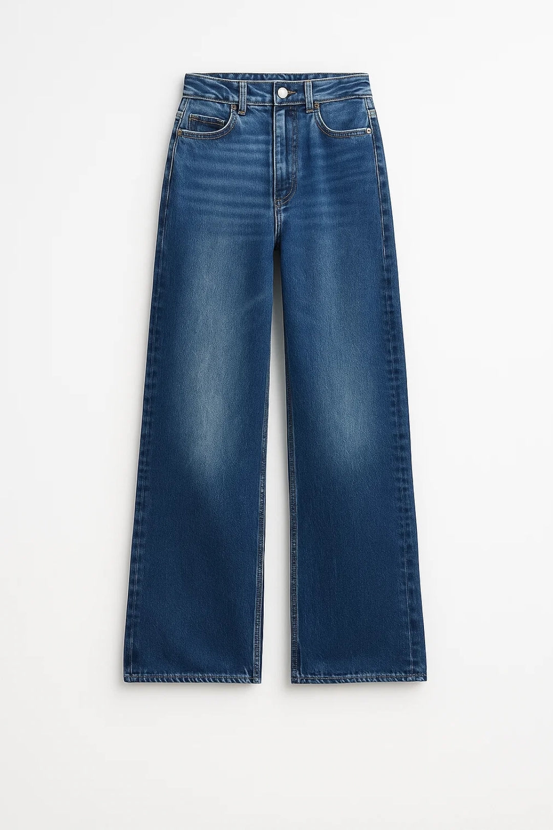 Lucia Damesjeans | High-Waist | Wide Leg Model | Comfortabele Pasvorm 0