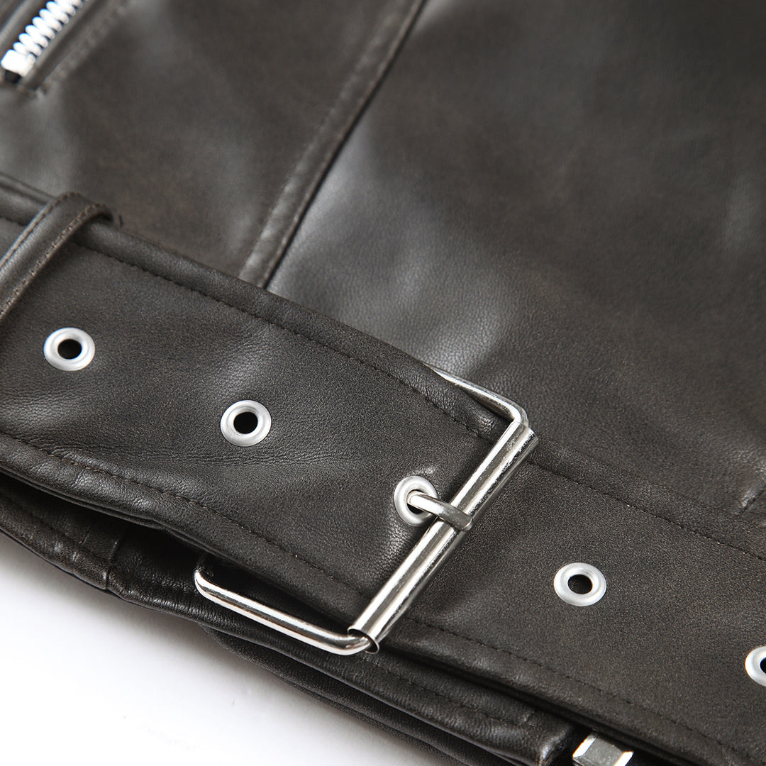 Maja Motorjack | Tijdloos Faux Leer met Klassiek Silhouet 4