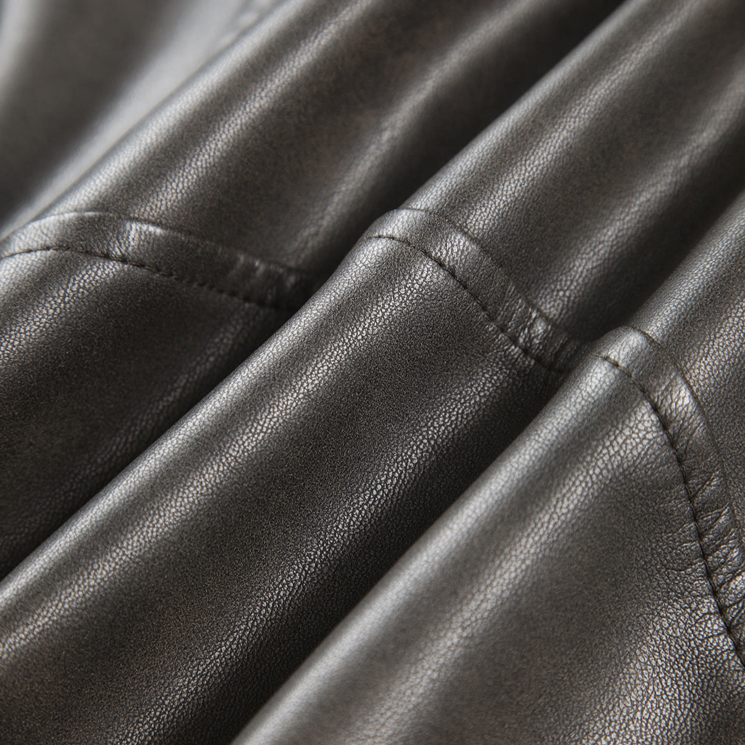 Maja Motorjack | Tijdloos Faux Leer met Klassiek Silhouet 5