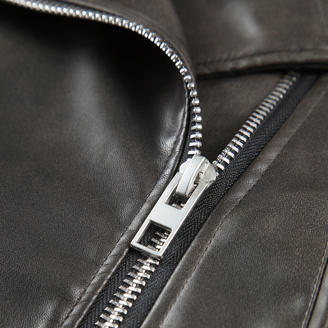 Maja Motorjack | Tijdloos Faux Leer met Klassiek Silhouet 6