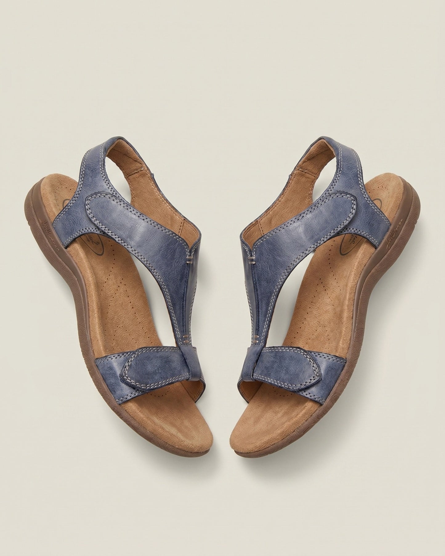 Colombe Dame Sandaler | T-rem Lukning | Kontur Fodbed