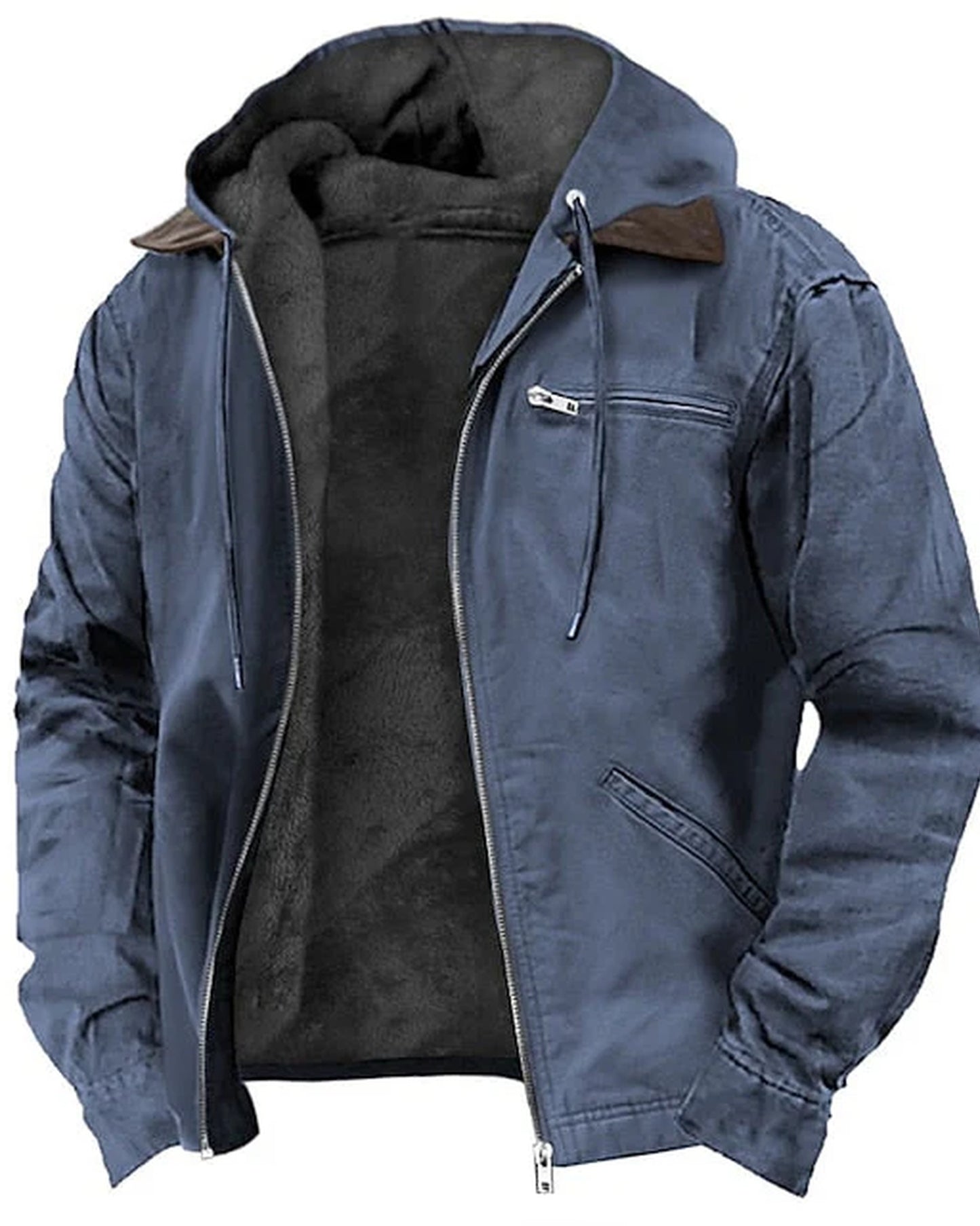 Damiano Heren Jas | Fleece Voering | Ritssluiting