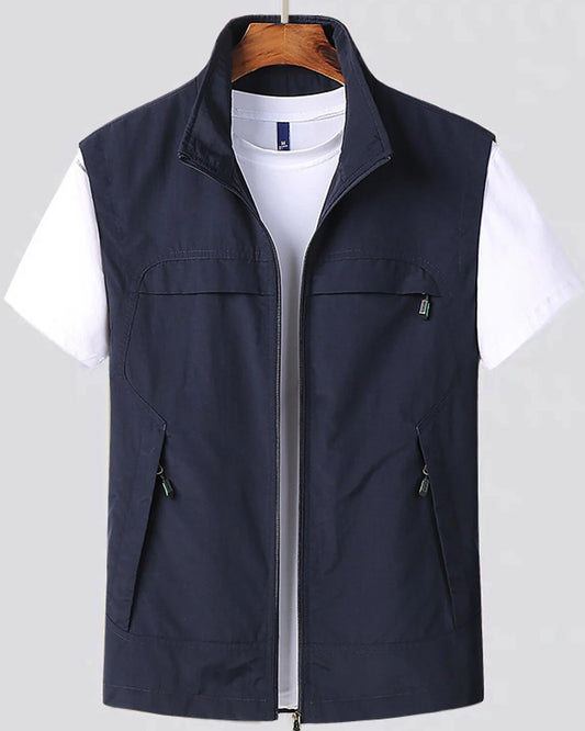 Antonio Heren Bodywarmer | Ritssluiting | Zijzakken