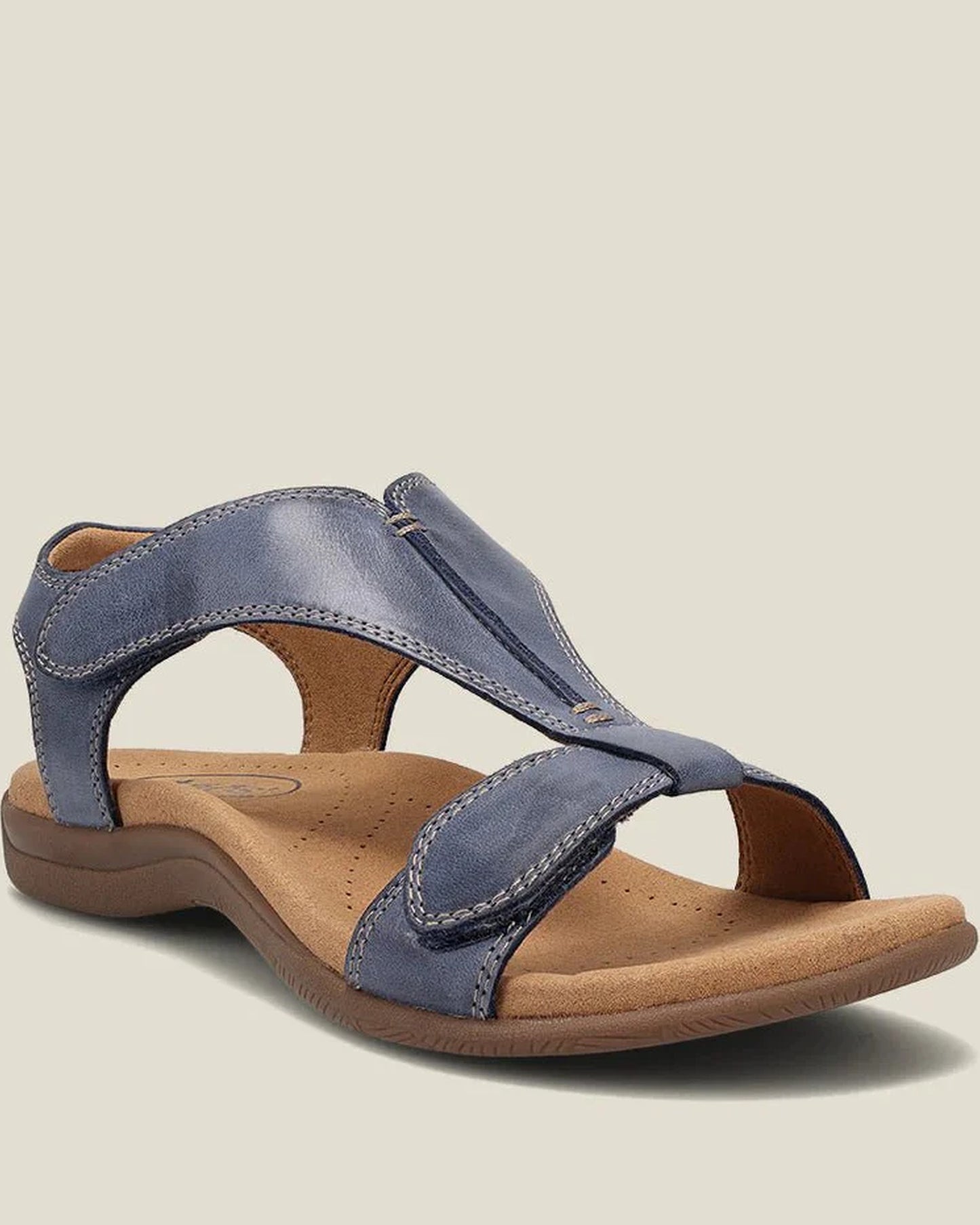 Césarine Dames Sandalen | T-band Vormgeving | Klittenband Sluiting