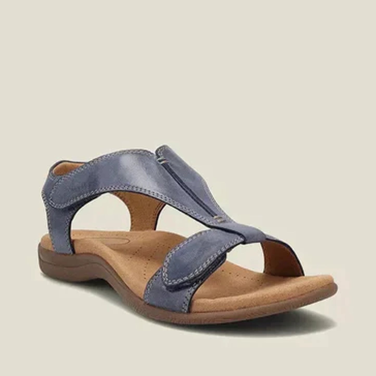 Gaëlys Dames Orthopedische Sandalen | Elastische T-Band | Contoured Voetbed