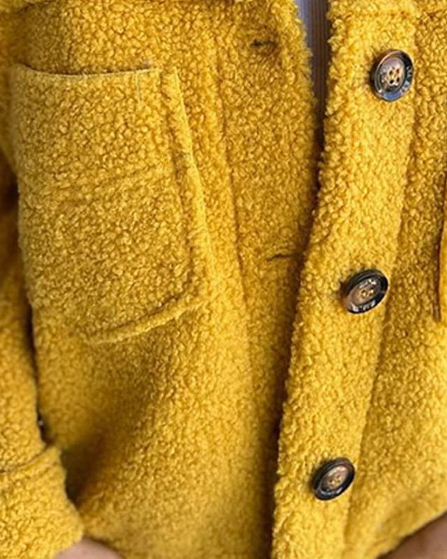 Eurydice Dames Jas | Borstzakken Detail | Knoop Sluiting