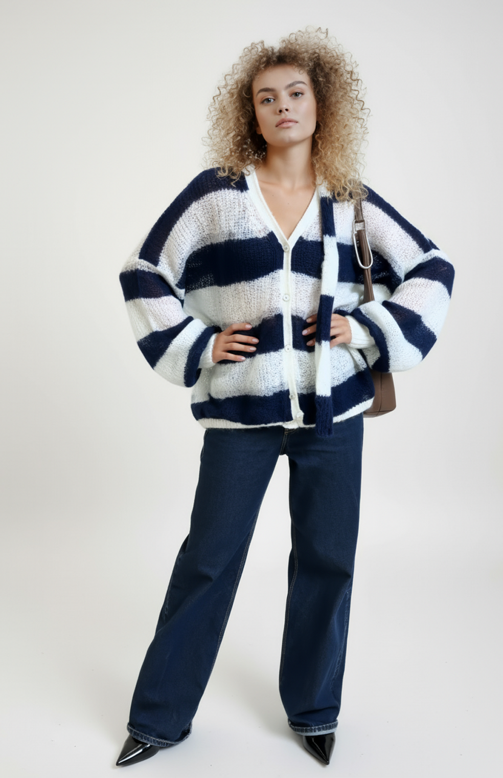 Dahlia Vest Dames | Oversized Pasvorm met Ballonmouwen