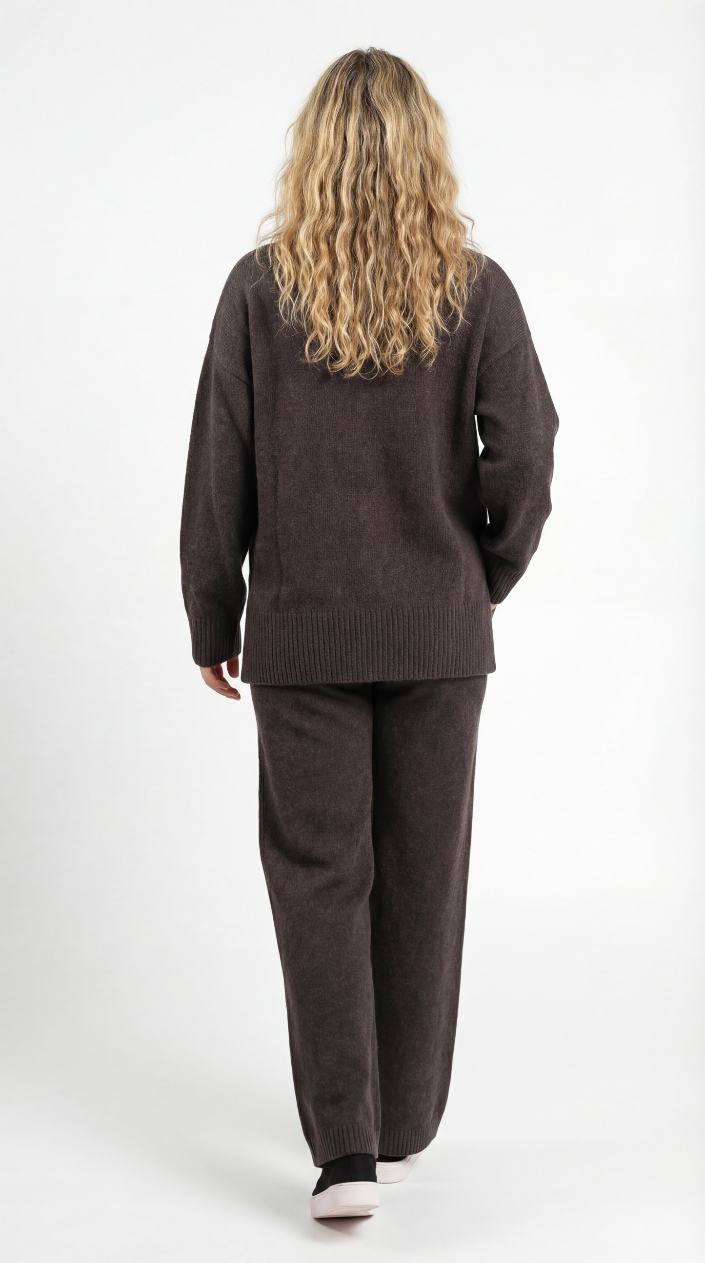 Lunara Dames Lounge Set | Coltrui | Rechte Broek met Wijde Pijpen